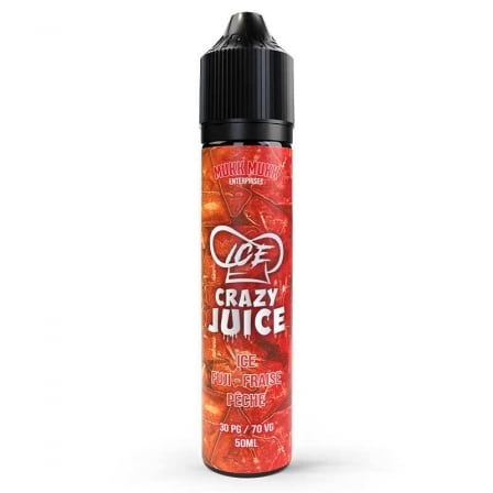 E liquide Fuji Fraise Pêche Ice Mukk Mukk 50ml