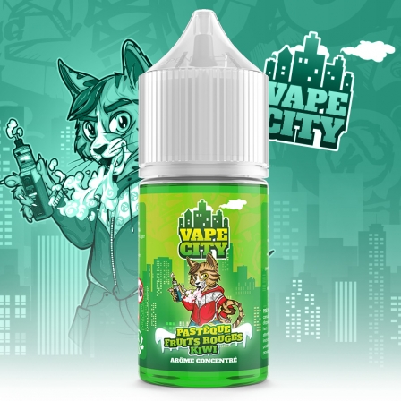 Concentré Pastèque Fruits Rouges Kiwi Vape City Arome DIY