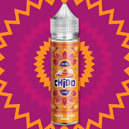 E liquide Papaye Citron Raisin Chido 50ml