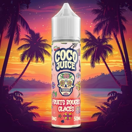 E liquide Fruits Rouges Glacés Coco Juice 50ml