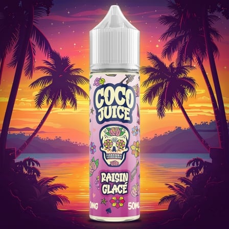 E liquide Raisin Glacé Coco Juice 50ml