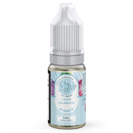 E-liquide Cassis Framboise Frais Le Petit Verger 10ml