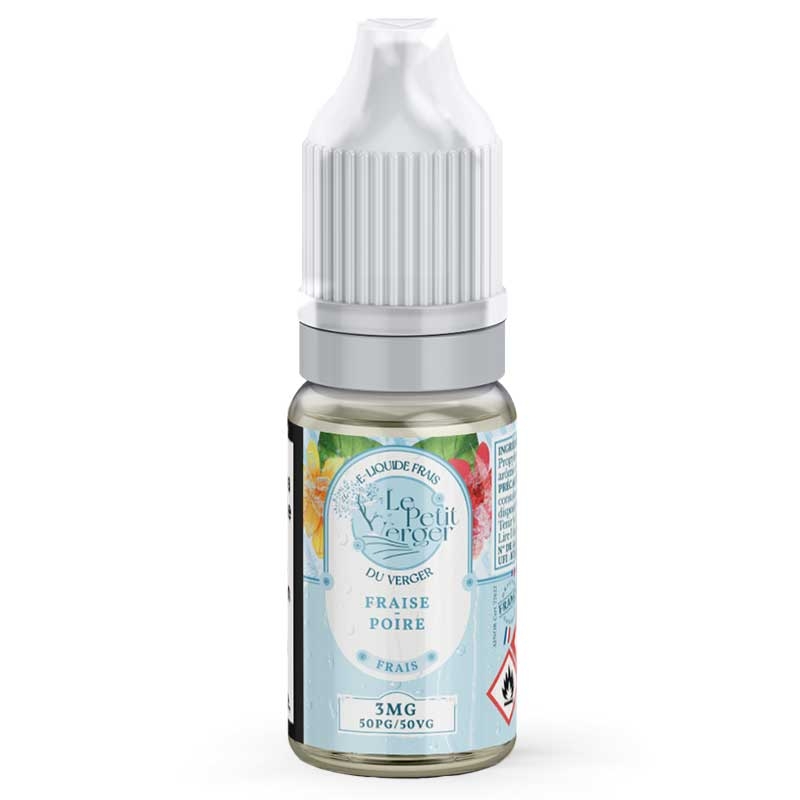 E-liquide Fraise Poire Frais Le Petit Verger 10ml