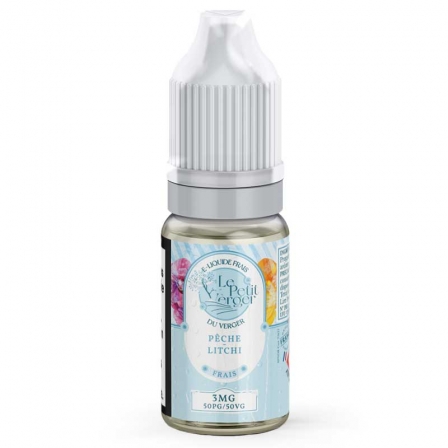 E-liquide Pêche Litchi Frais Le Petit Verger 10ml