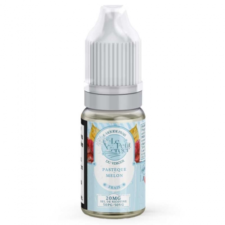 E-liquide Pastèque Melon Frais Sels de nicotine Le Petit Verger 10ml