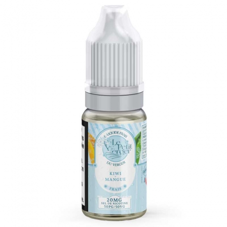 E-liquide Kiwi Mangue Frais Sels de nicotine Le Petit Verger 10ml