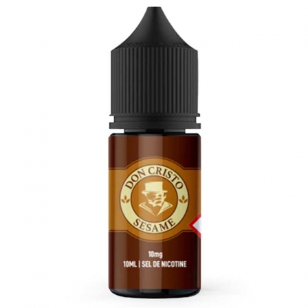 E-liquide Don Cristo Sésame sels de nicotine PGVG Labs 10ml