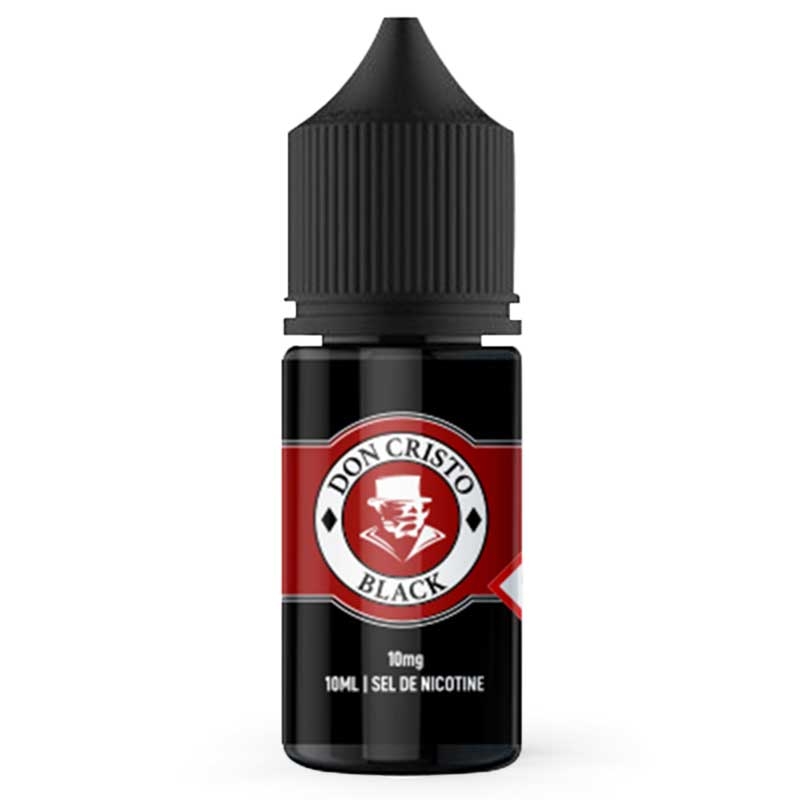 E-liquide Don Cristo Black sels de nicotine PGVG Labs 10ml