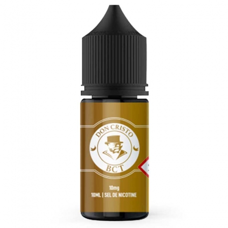 E-liquide Don Cristo BCT sels de nicotine PGVG Labs 10ml