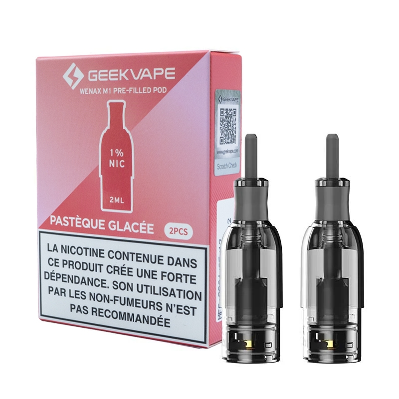 Cartouches pré-remplies Wenax M1 GeekVape (x2)