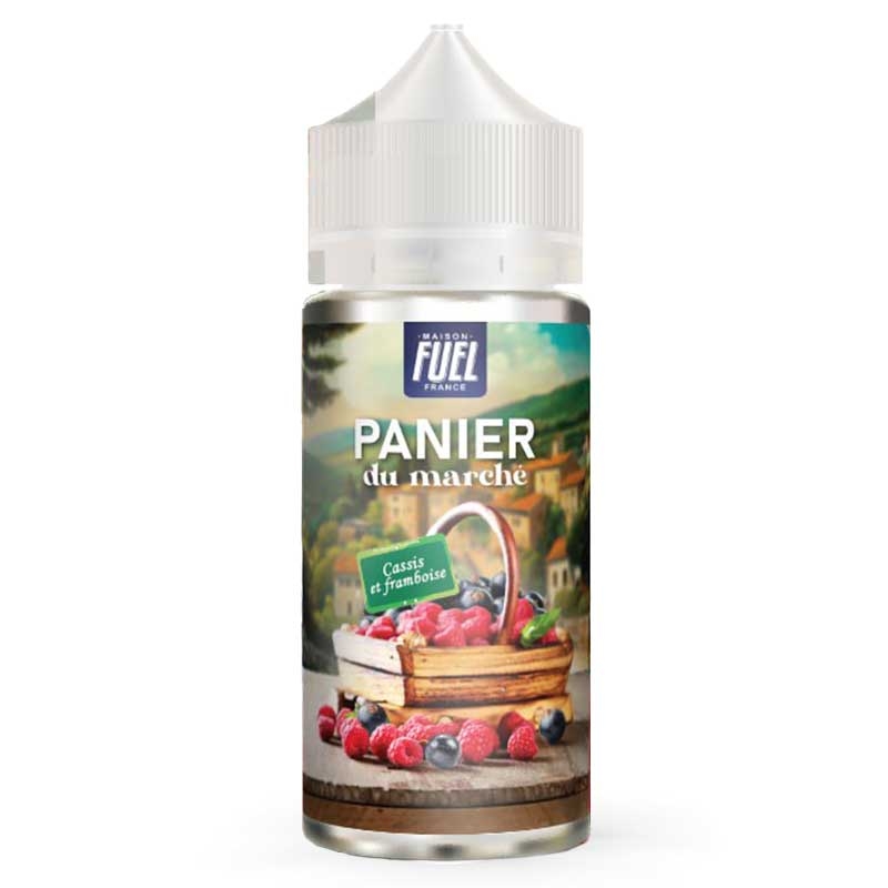 E-liquide Cassis et Framboise Panier du Marché 100ml