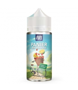 E-liquide Fraise et Pastèque jaune Panier du Marché 100ml