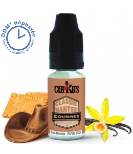 E liquide Gourmet Classic Wanted | Tabac Blond Vanille Biscuit