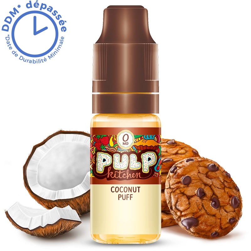 E liquide Coconut Puff PULP Kitchen | Cookie Noix de coco