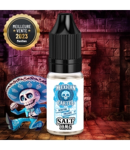 E-liquide Menthe Polaire Salt Mexican Cartel 10ml