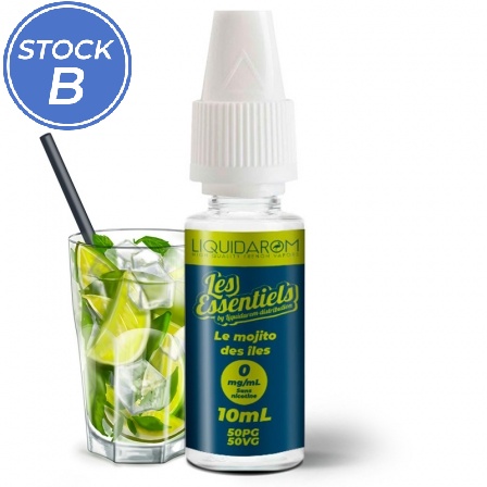 E liquide Le Mojito Des îles Les Essentiels | Rhum Citron Menthe