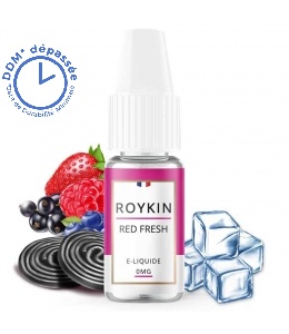 E liquide Red Fresh Roykin | Fruits rouges Réglisse Frais