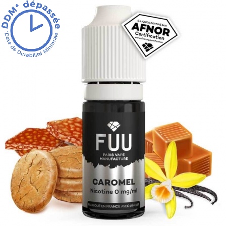 E liquide Caromel Silver FUU | Caramel Vanille Biscuit Nougatine