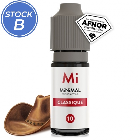 E liquide Classique MiNiMAL | Sel de Nicotine