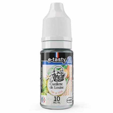 E-liquide Teint de Pêche Sels de nicotine La Cueillette de Louise 10ml