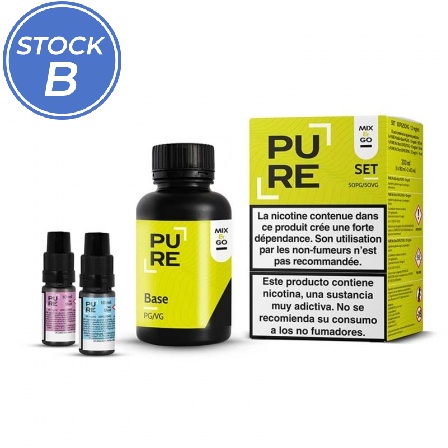 Pack 200 ml Base e-liquide 50/50 Mix&Go PURE