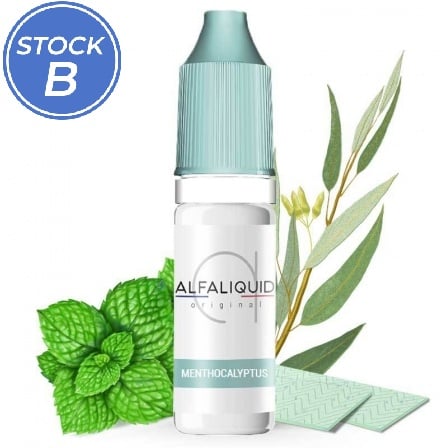 2,12€ - E-liquide Menthocalyptus Alfaliquid | Menthe Chewing-gum Eucalyptus