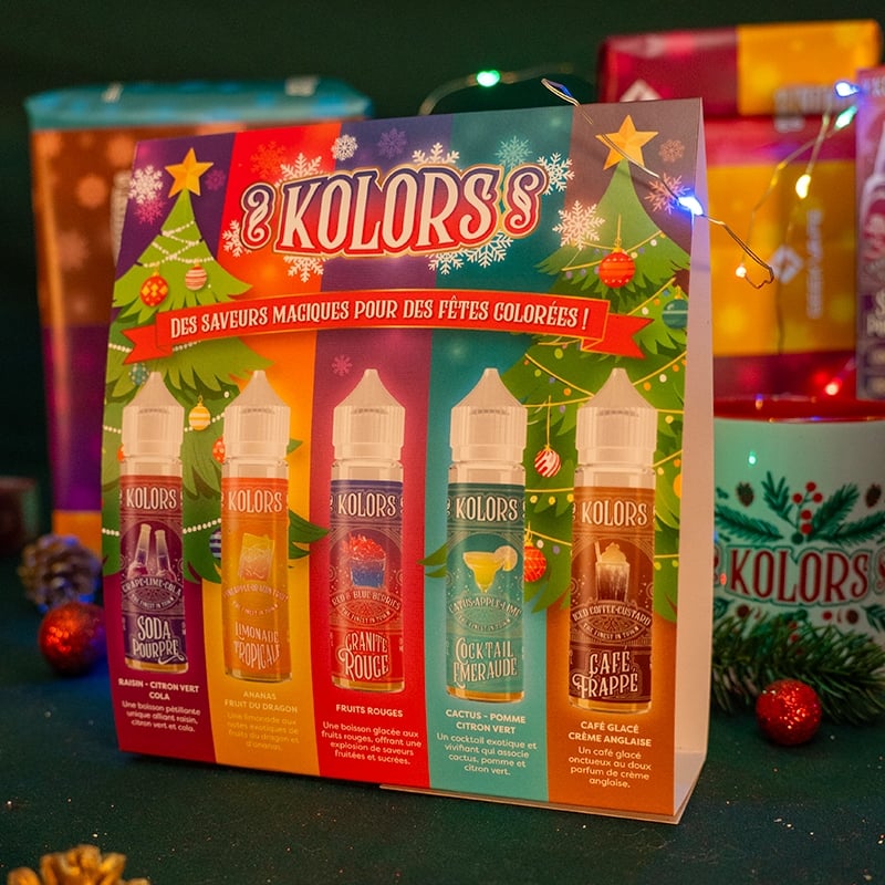 E-liquide Pack Noël Kolors X Geekvape 1.5litre