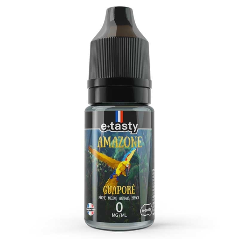 E liquide Guaporé E-Tasty | Pêche Melon Abricot Ananas Bibace Frais