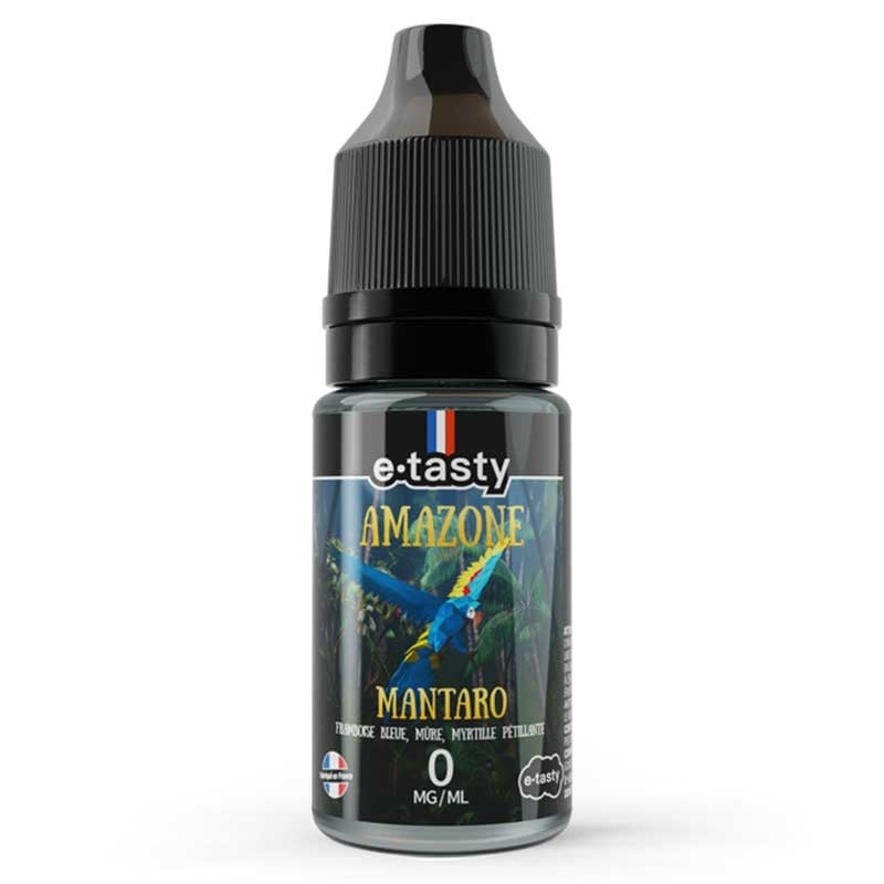 E liquide Mantaro E-Tasty | Framboise bleue Mûre Myrtille Baie de Goji Fruits rouges