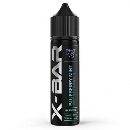 E-liquide Blueberry Mint X-Bar 50ml