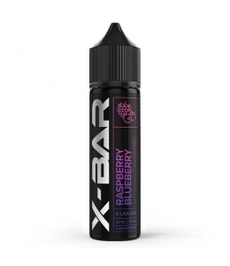 E-liquide Raspberry Blueberry X-Bar 50ml