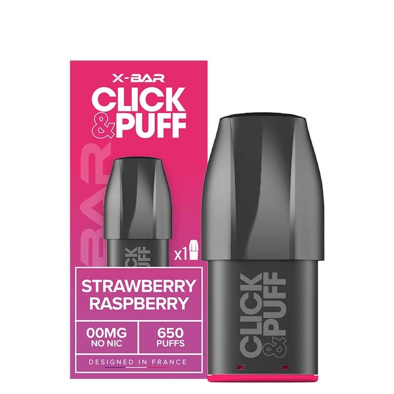 E liquide Cartouche Click & Puff X-Bar