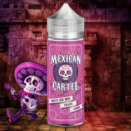 E liquide Fruits des Bois Fraise Cassis Mexican Cartel 50ml / 100ml