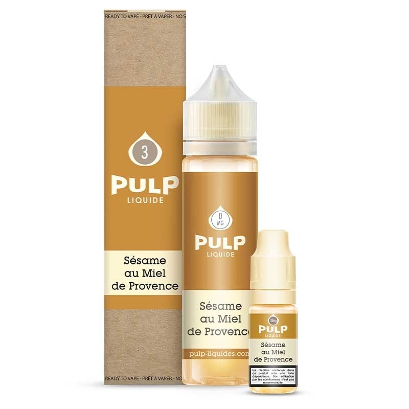 E-liquide Pack 60ml Sésame au miel de Provence PULP 60ml