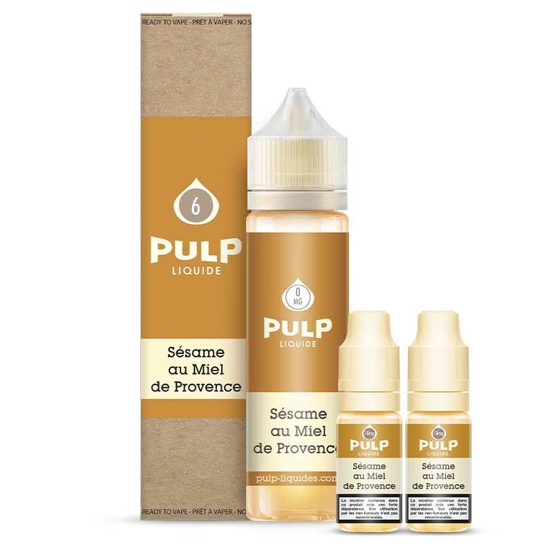 E-liquide Pack 60ml Sésame au miel de Provence PULP 60ml