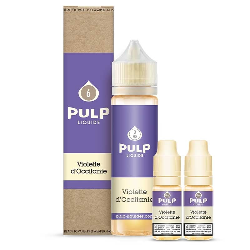 E-liquide Pack 60ml Violette d'Occitanie PULP 60ml