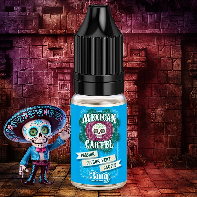 E liquide Passion Citron Vert Cactus Mexican Cartel | Fruits de la passion Citron vert Cactus Frais