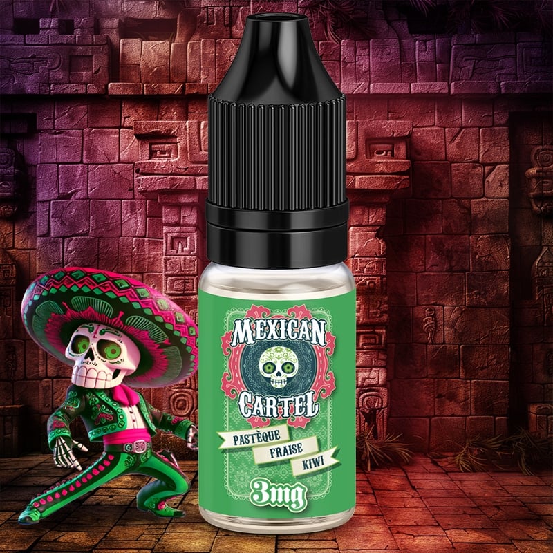 E liquide Pastèque Fraise Kiwi Mexican Cartel