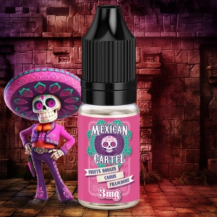 E liquide Fruits Rouges Cassis Framboises Mexican Cartel