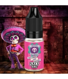 E-liquide Fruits Rouges Cassis Framboise Salt Mexican Cartel 10ml