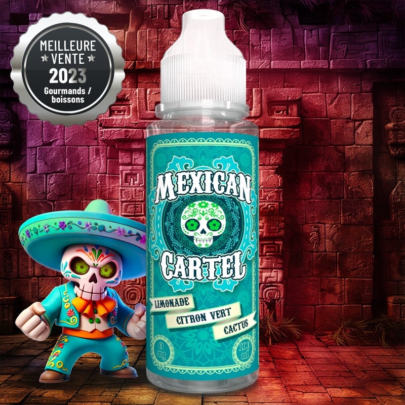 E-liquide Limonade Citron Vert Cactus Mexican Cartel 50ml ou 100ml