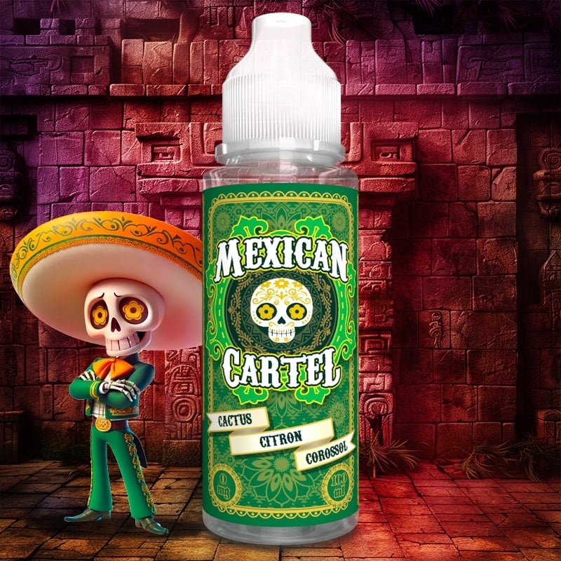 E-liquide Cactus Citron Corossol Mexican Cartel 50ml ou 100ml