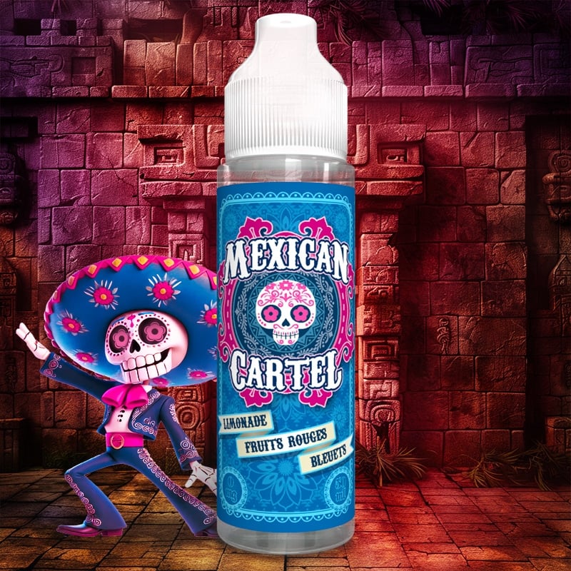 E-liquide Limonade Fruits Rouges Bleuets Mexican Cartel 50ml ou 100ml