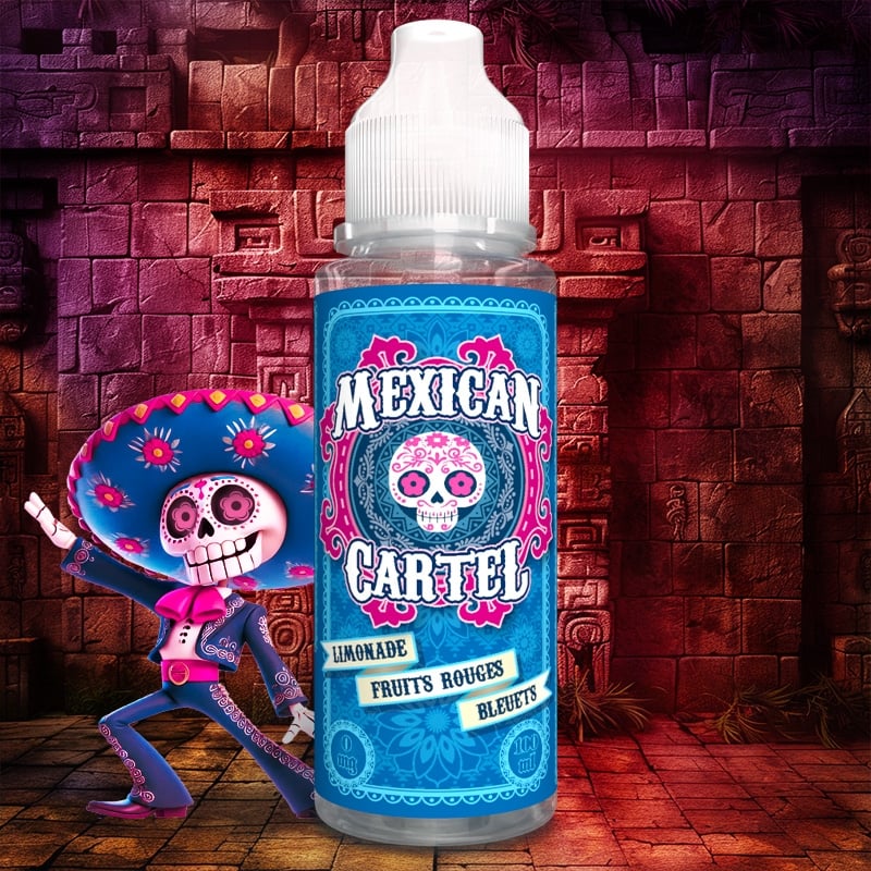 E-liquide Limonade Fruits Rouges Bleuets Mexican Cartel 50ml ou 100ml