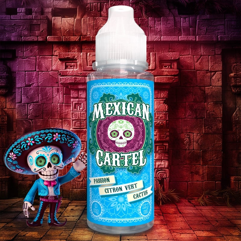 E-liquide Passion Citron Vert Cactus Mexican Cartel 50ml ou 100ml