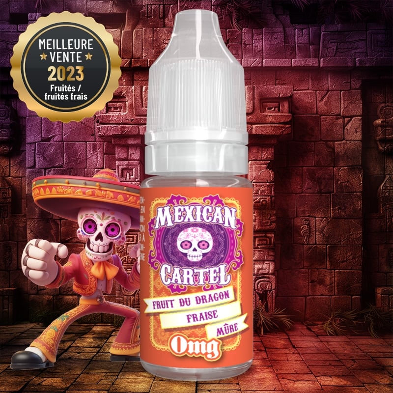 E liquide Fruit du Dragon Fraise Mûre Mexican Cartel | Fruit du dragon Fraise Mûre Frais