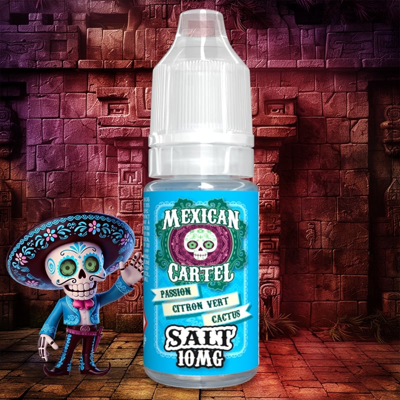 E-liquide Passion Citron Vert Cactus Salt Mexican Cartel 10ml