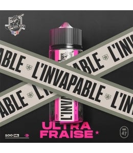 E-liquide Ultra Fraise L'INVAPABLE 100ml