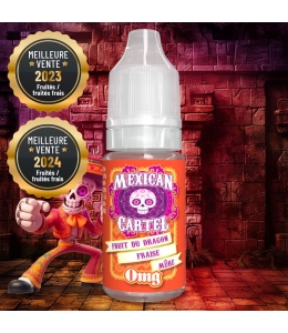 E liquide Fruit du Dragon Fraise Mûre Mexican Cartel | Fruit du dragon Fraise Mûre Frais