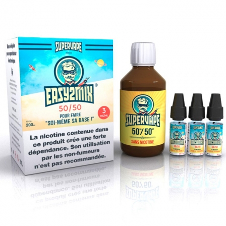 Pack DIY EASY2MIX 50/50 Supervape  200 ml